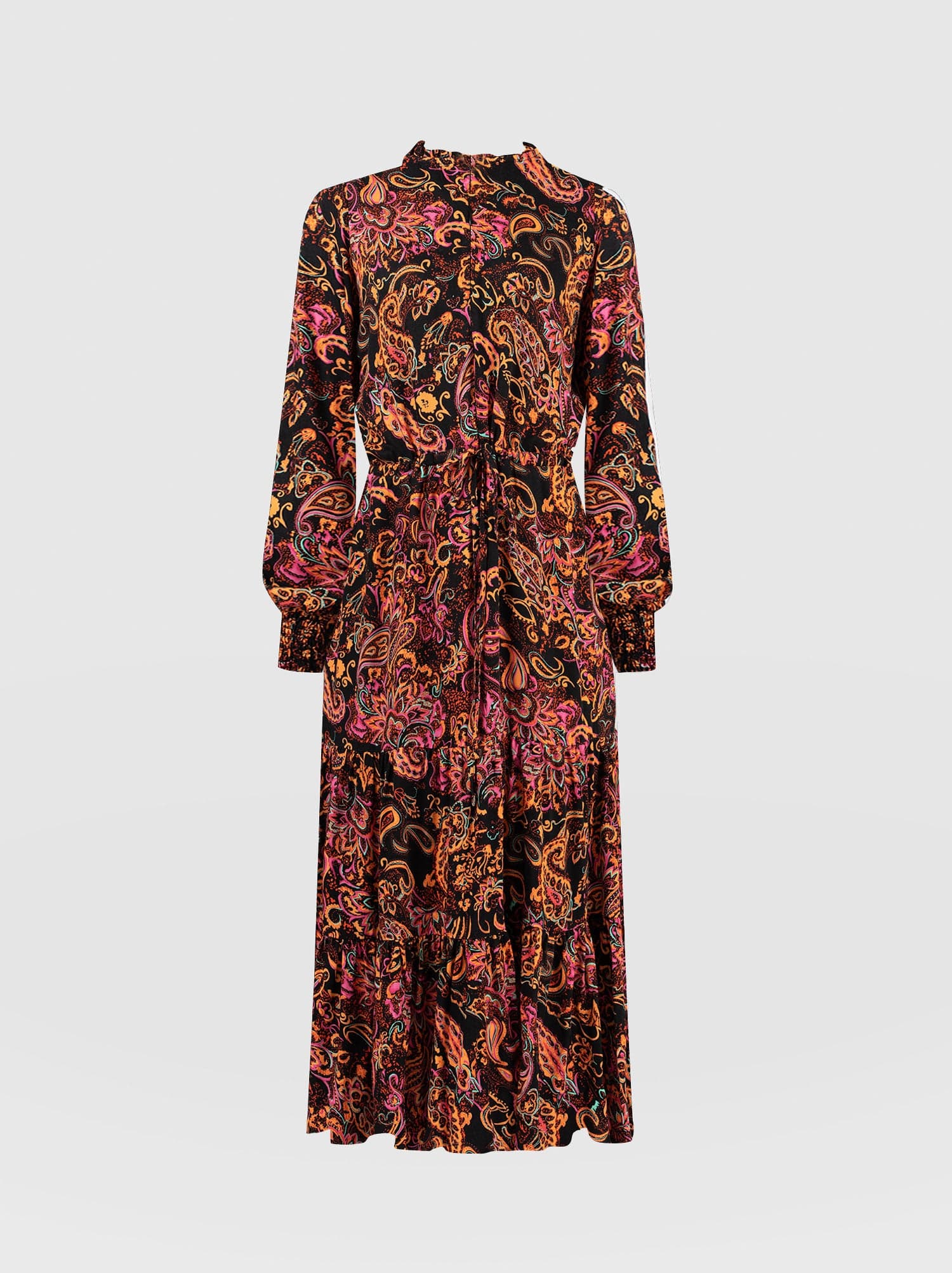 Olivia Zip Up Dress Vivid Paisley - Women's Dresses | Saint + Sofia® EU